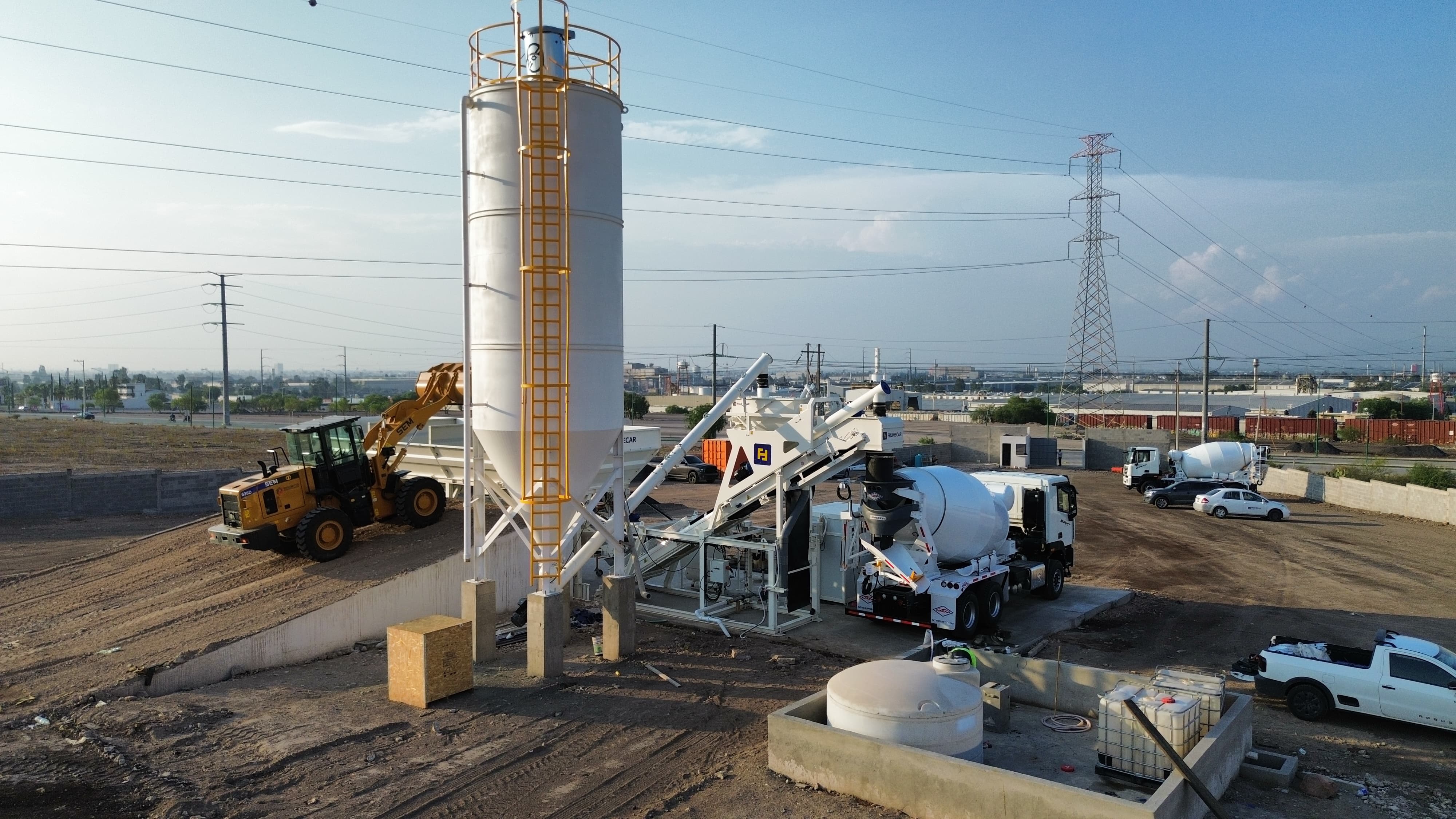 Planta de concreto premezclado Progretto en San Luis Potosí